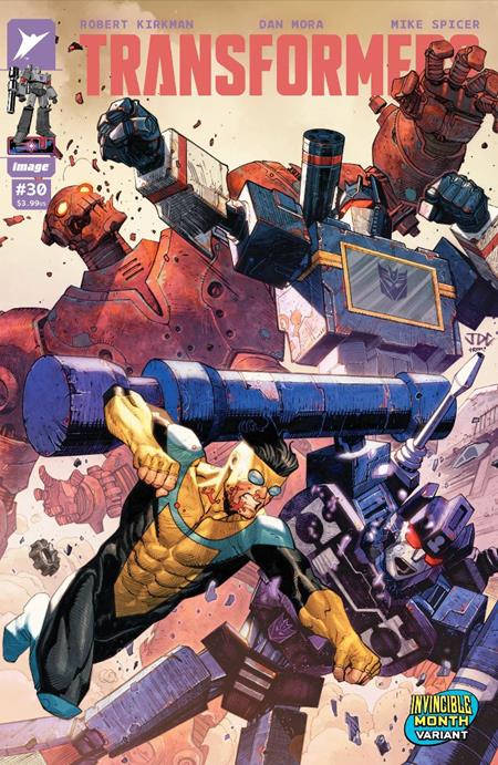 Transformers #30 Cvr F Cassara Invincible Team Up Var