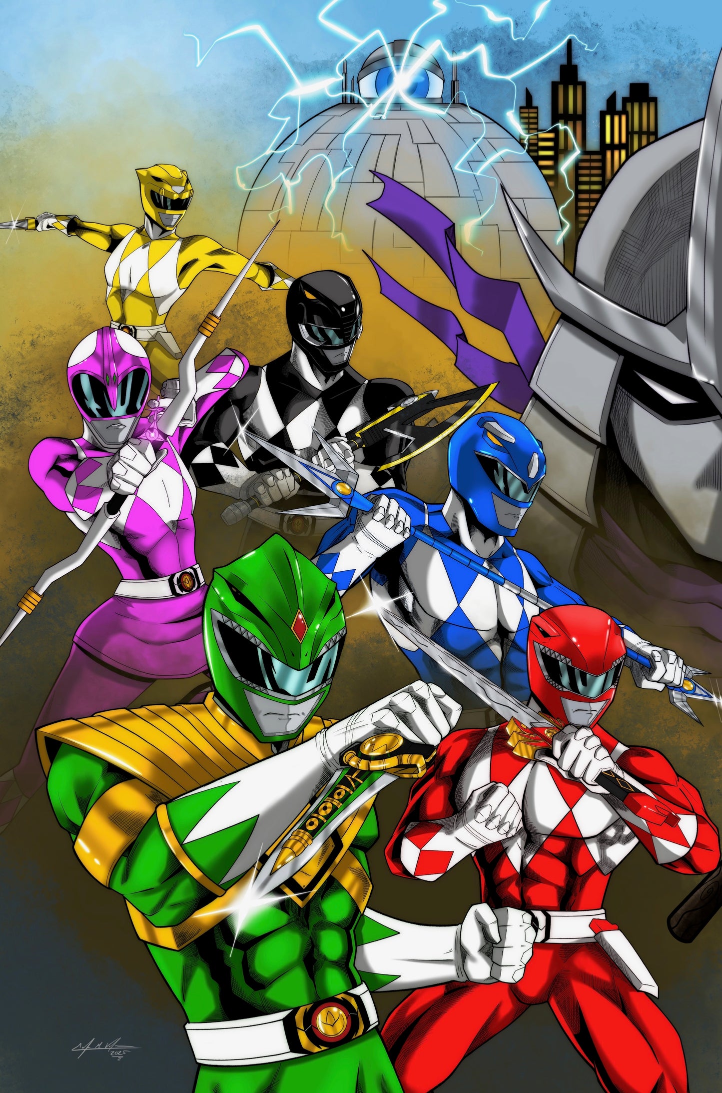 MMPR/TMNT III #1 CMV/Defshogun