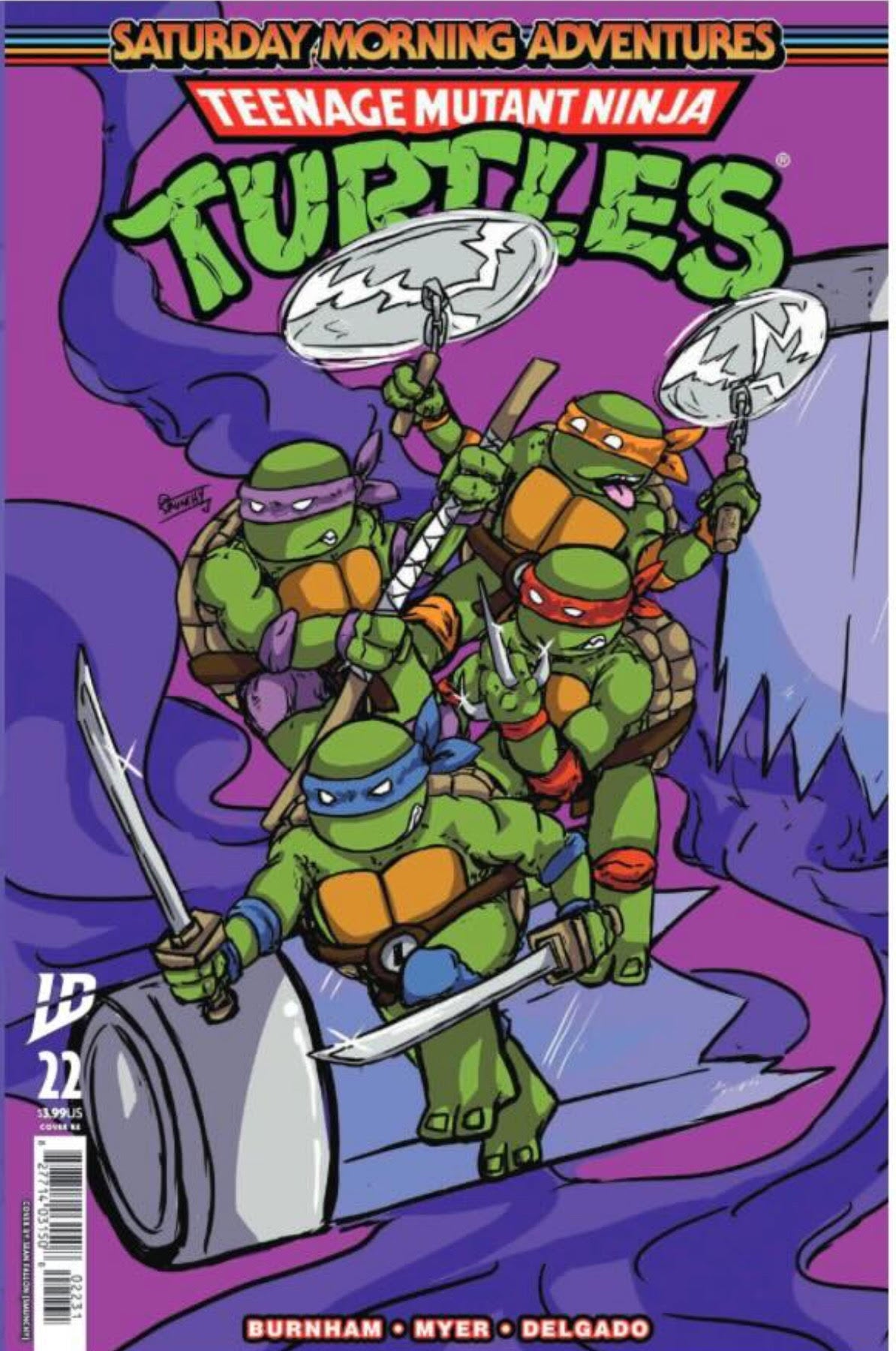 SMA: Teenage Mutant Ninja Turtles #22 Signed!