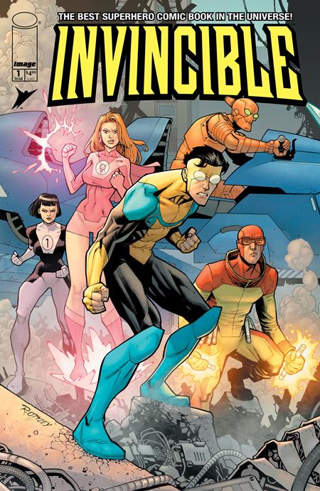 Invincible Foil Edition #1 Reprint Cvr C Ottley & Fairbairn Var