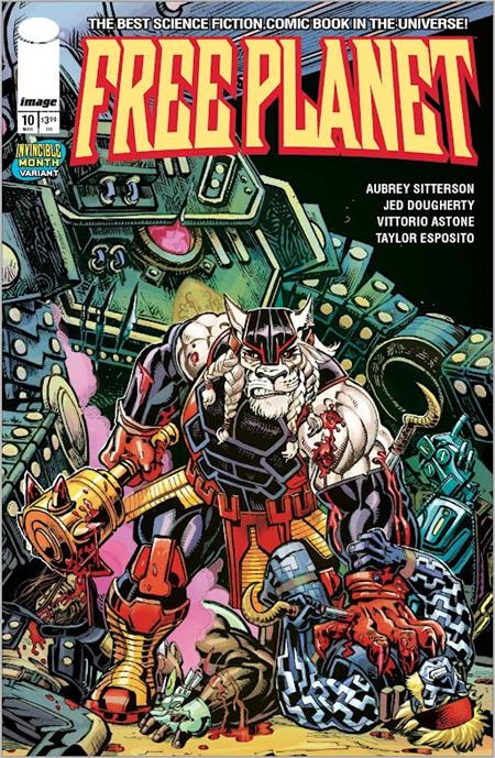 Free Planet #10 Cvr C Dougherty Invincible Var